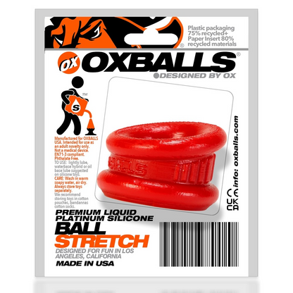 OXBALLS NEO ANGLE - Premium Ballstretcher Pure Platinum Silicone