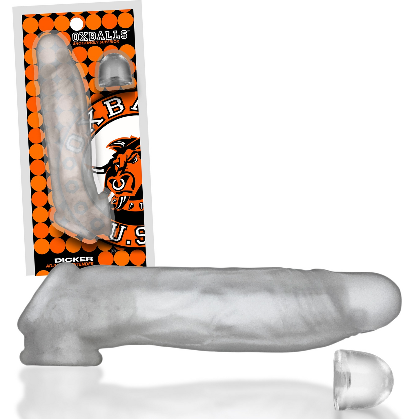OXBALLS DICKER Cocksheath - Slim-Fit Plus+SILICONE
