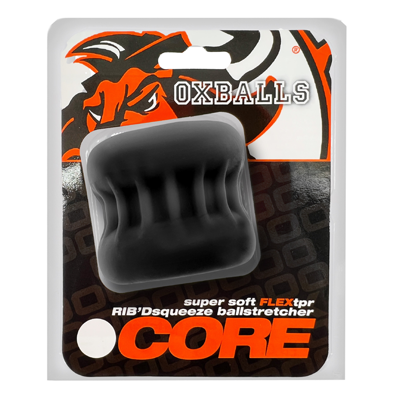 OXBALLS CORE Ballstretcher - Soft Ribbed Design with Plus+SILICONE Technology