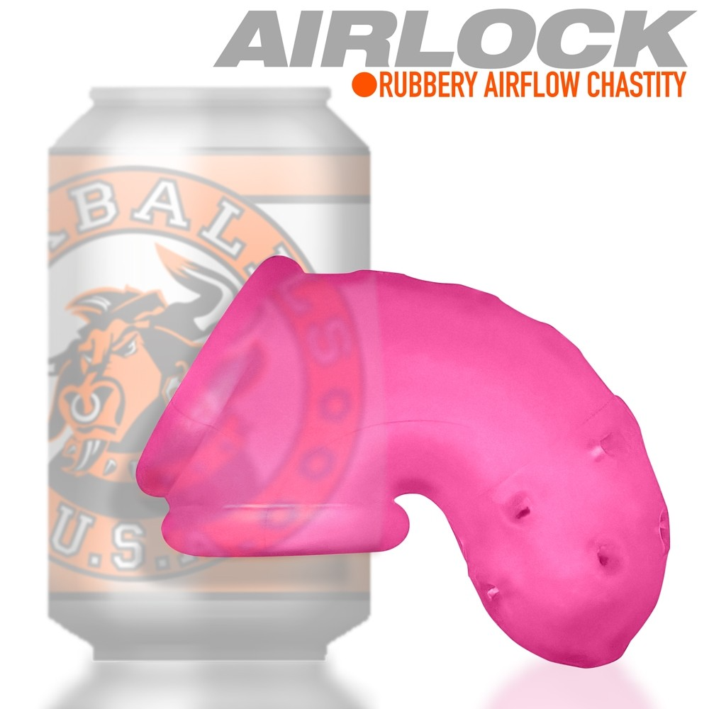 OXBALLS AIRLOCK - Premium Air-lite Vented Chastity PLUS+SILICONE