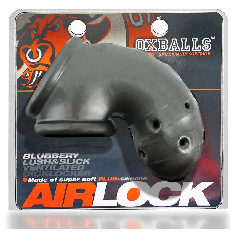 OXBALLS AIRLOCK - Premium Air-lite Vented Chastity PLUS+SILICONE