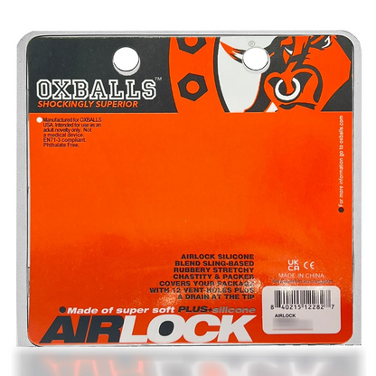 OXBALLS AIRLOCK - Premium Air-lite Vented Chastity PLUS+SILICONE
