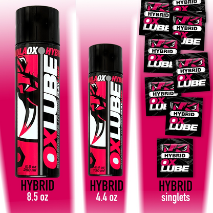OXBALLS FormulaOX HYBRID OXLube - Premium Water+Silicone Blend Formula