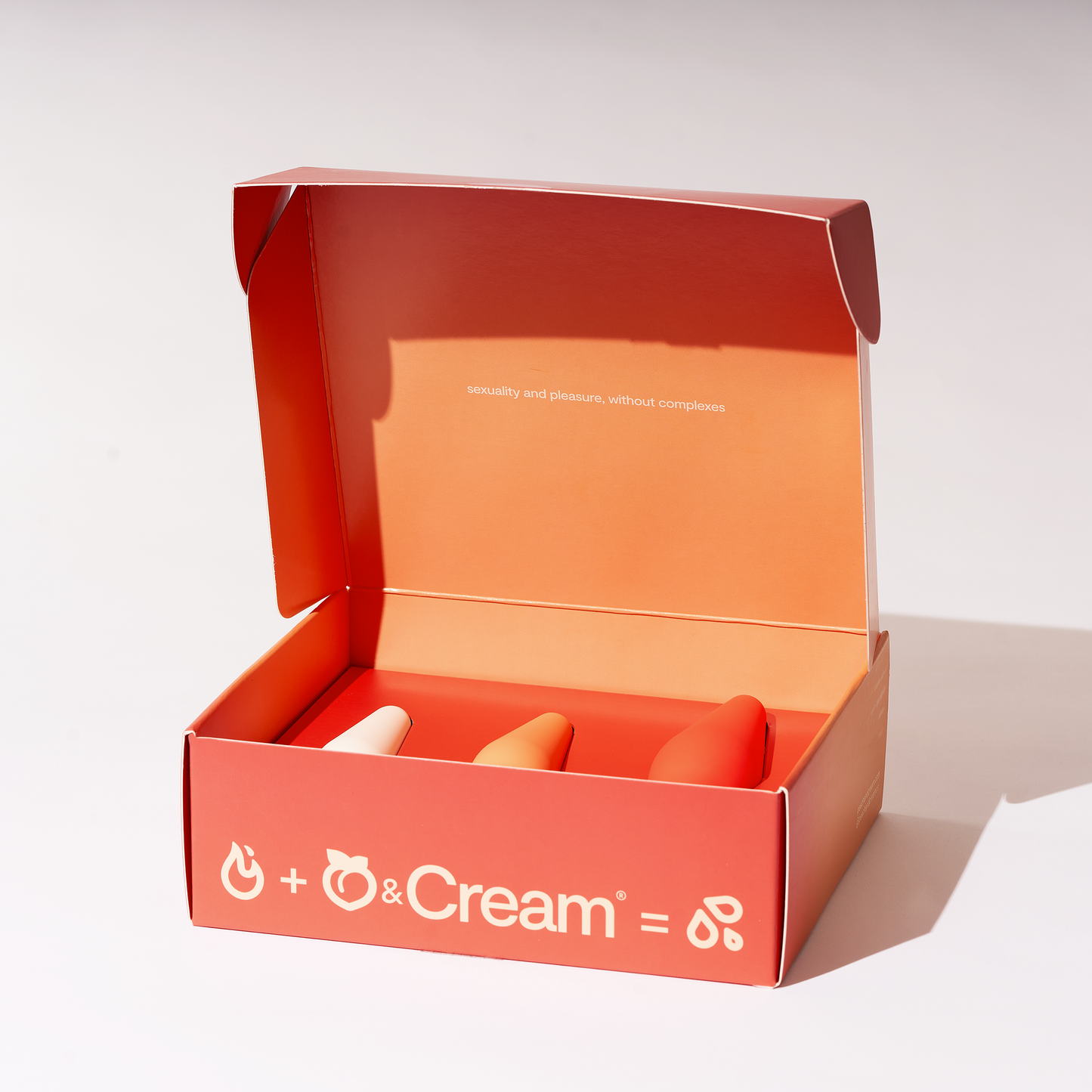 Peach and Cream® Trio - Beginner Anal Plug Set of 3