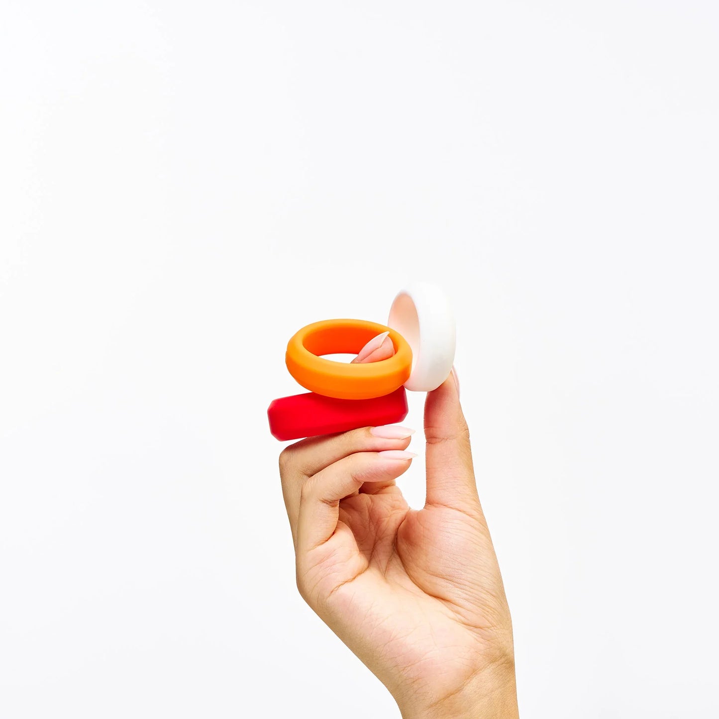 Peach and Cream® Intimate Ring Set O - Cock Ring 3-Pack