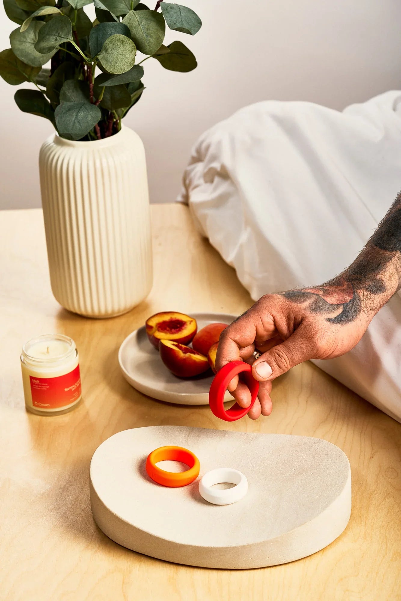 Peach and Cream® Intimate Ring Set O - Cock Ring 3-Pack