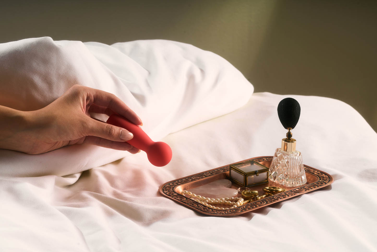 Peach and Cream® Cakepop - Mini Wand Vibrator