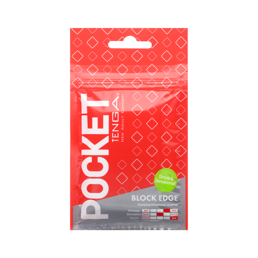 Tenga POCKET - Ultra-Portable Disposable Masturbator 6 Unique Textures