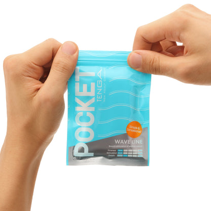 Tenga POCKET - Ultra-Portable Disposable Masturbator 6 Unique Textures