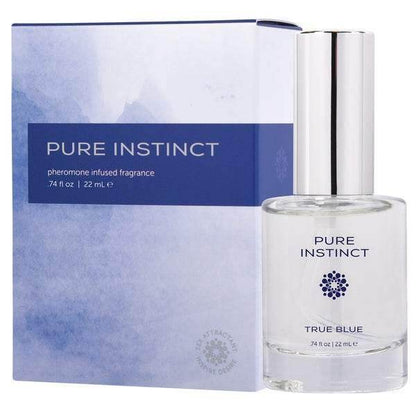Pure Instinct - True Blue Pheromone Infused Fragrance .74oz | 22 mL - PlayLoveToys