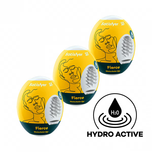 Masturbator Egg 3er Set (Fierce) Yellow