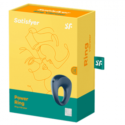 Satisfyer - Power Ring - Dark blue - PlayLoveToys