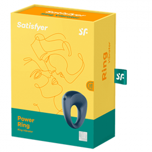 Satisfyer - Power Ring - Dark blue - PlayLoveToys