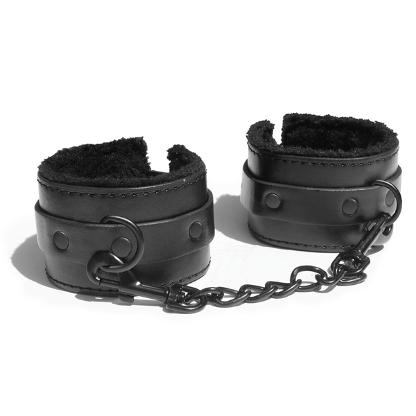 Sex & Mischief - Shadow Fur Handcuffs - PlayLoveToys