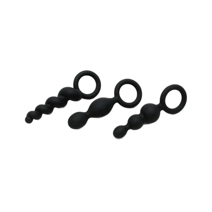 Satisfyer Booty Call Plugs Set of 3 - Beginner Anal Training Kit