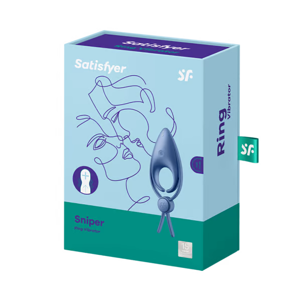 Satisfyer Sniper - Adjustable Vibrating Cock Ring for Enhanced Stamina