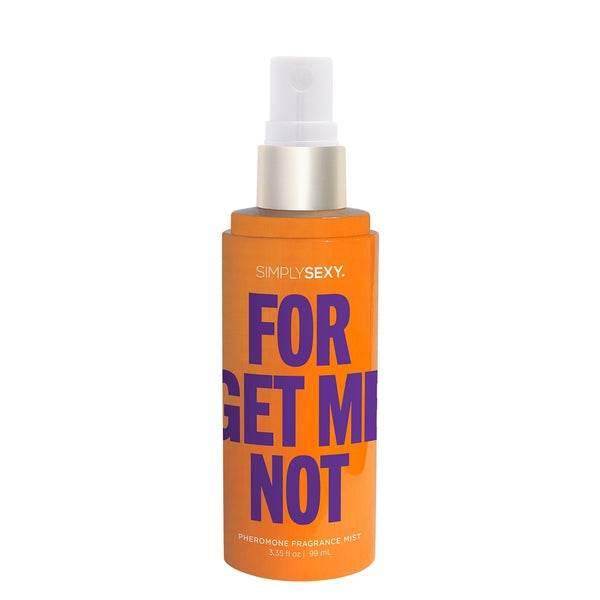 Simply Sexy - PHEROMONE BODY MIST - FORGET ME NOT - 3.35 floz | 99mL - PlayLoveToys