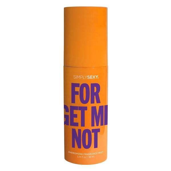 Simply Sexy - PHEROMONE BODY MIST - FORGET ME NOT - 3.35 floz | 99mL - PlayLoveToys