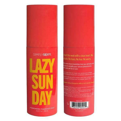 Simply Sexy - PHEROMONE BODY MIST - LAZY SUNDAY - 3.35 floz | 99mL - PlayLoveToys