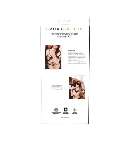 Sportsheets - Beginners Bondage Fantasy Kit - PlayLoveToys