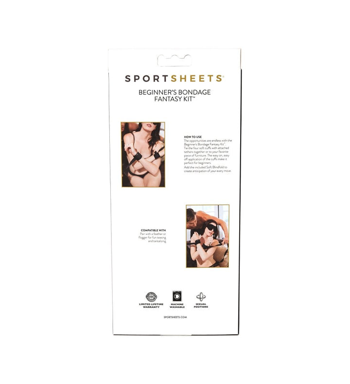 Sportsheets - Beginners Bondage Fantasy Kit - PlayLoveToys