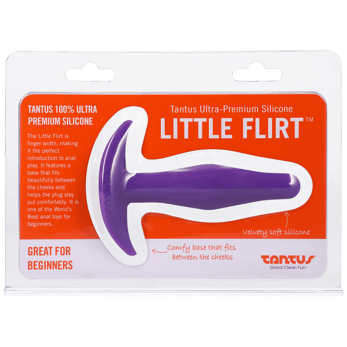 Tantus - Tantus Silicone Little Flirt Butt Plug - PlayLoveToys