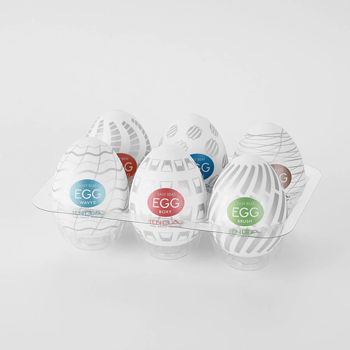 Tenga - EGG New Standard 6 Pack Variety Pack - PlayLoveToys