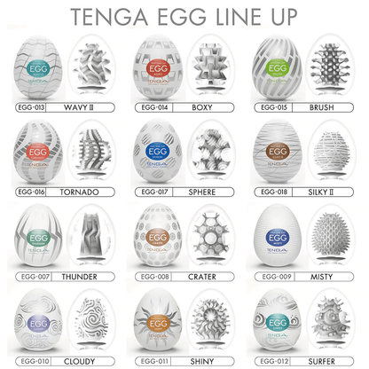 Tenga - EGG New Standard 6 Pack Variety Pack - PlayLoveToys