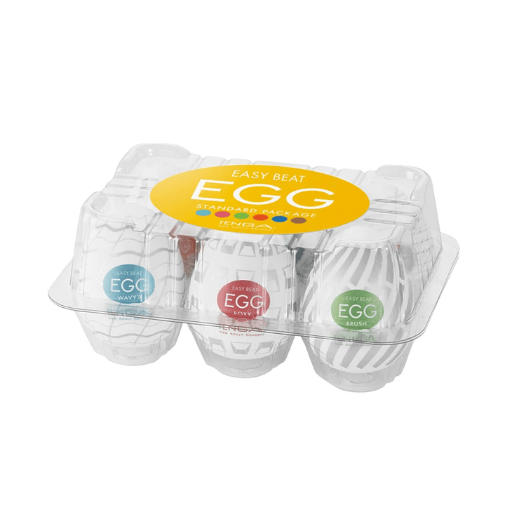Tenga - EGG New Standard 6 Pack Variety Pack - PlayLoveToys