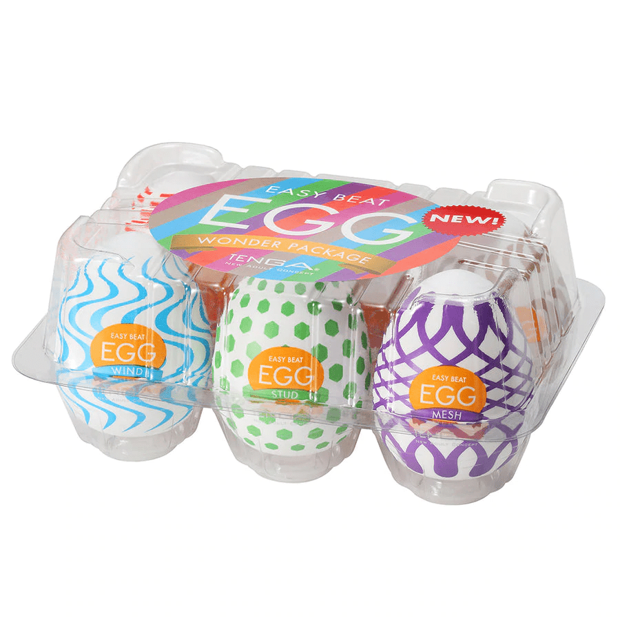 Tenga - Egg Variety Pack - Wonder - PlayLoveToys