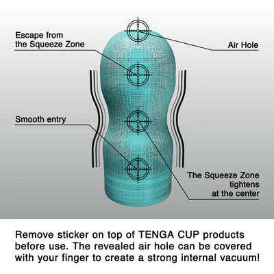 Tenga Original Vacuum Cup - Revolutionary Suction Masturbator