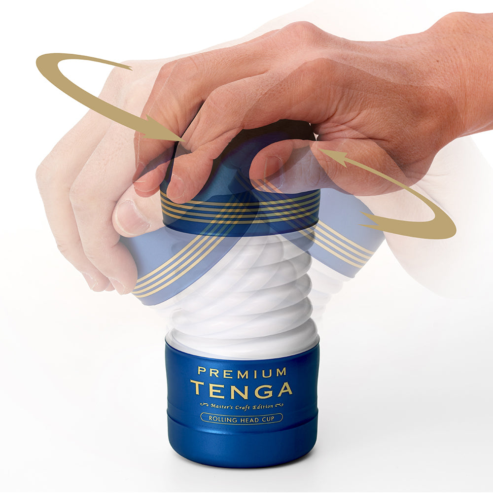 Tenga Rolling Head Cup - Award-Winning Dual-Effect Masturbator