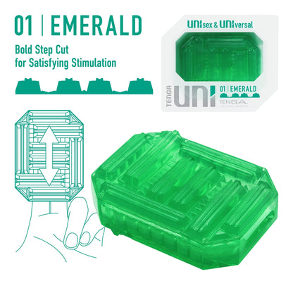 Tenga UNI - Universal Pleasure Object for All Reversible Gemstone Textures