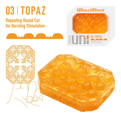 Tenga UNI - Universal Pleasure Object for All Reversible Gemstone Textures