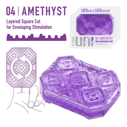 Tenga UNI - Universal Pleasure Object for All Reversible Gemstone Textures