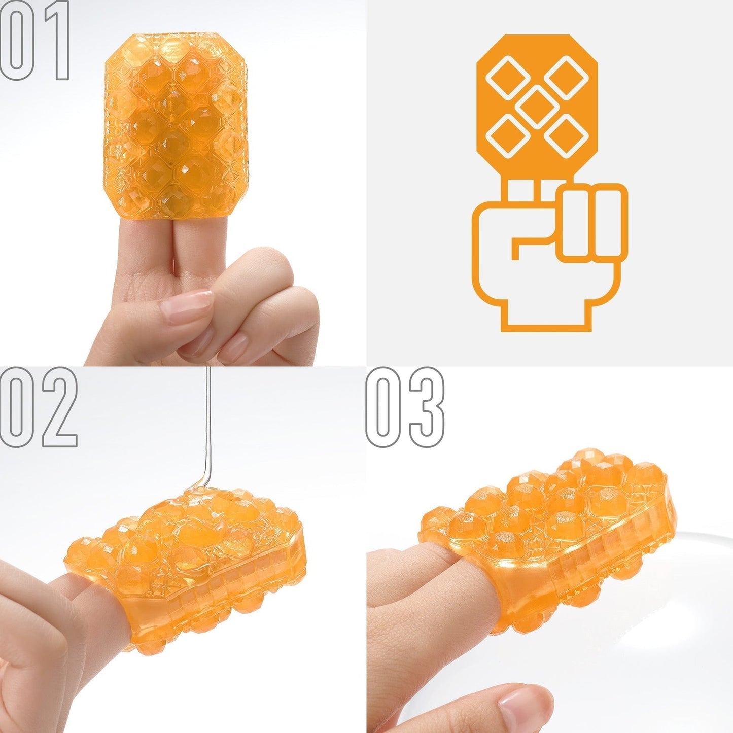 Tenga UNI - Universal Pleasure Object for All Reversible Gemstone Textures