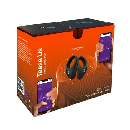 💕 We-Vibe Tease Us - Premium Couples Vibrator with App Control & Dual Stimulation