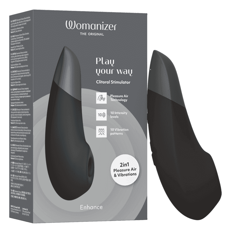 Womanizer - Enhance 2in1 Clitoral Stimulator - PlayLoveToys