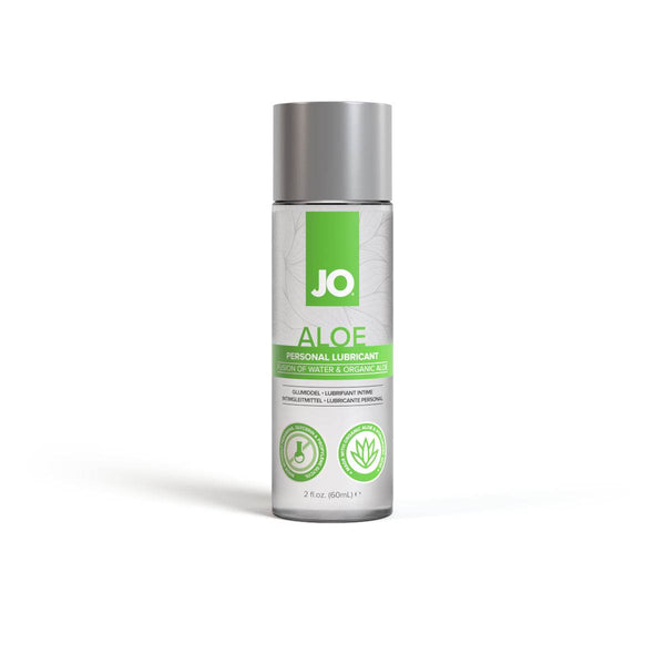  - JO Lubricants - JO Waterbased Aloe - Lubricant - Original - 2floz / 60mL - PlayLoveToys