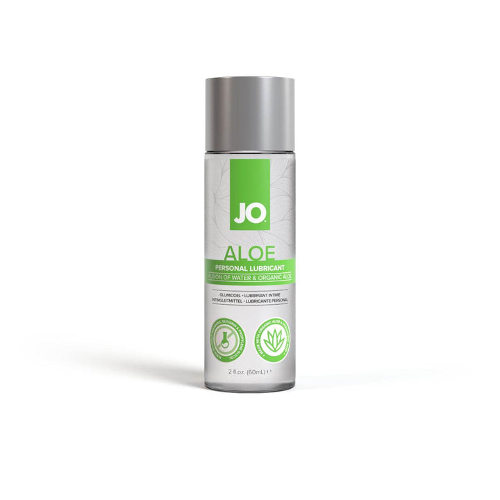  - JO Lubricants - JO Waterbased Aloe - Lubricant - Original - 2floz / 60mL - PlayLoveToys